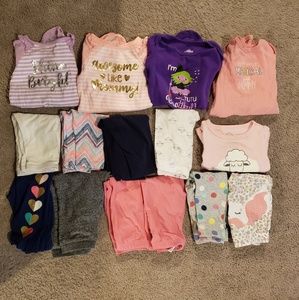 Lot of baby girl 18 month clothes